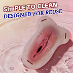 Soft Flesh Silicone Fake Pussy Strap-On Pants – Ultra-Realistic Wearable Vagina for Femboys & Gay Couples | Domlust