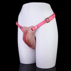 Soft Flesh Silicone Fake Pussy Strap-On Pants – Ultra-Realistic Wearable Vagina for Femboys & Gay Couples | Domlust