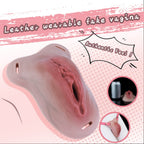 Soft Flesh Silicone Fake Pussy Strap-On Pants – Ultra-Realistic Wearable Vagina for Femboys & Gay Couples | Domlust