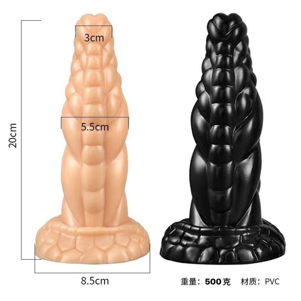 Hands-Free Fantasy Fist Dildo - Extreme Anal & Vaginal Stretching Sex Toys for Women