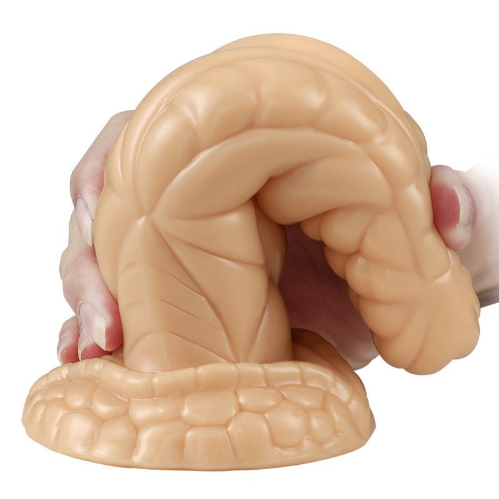 Hands-Free Fantasy Fist Dildo - Extreme Anal & Vaginal Stretching Sex Toys for Women