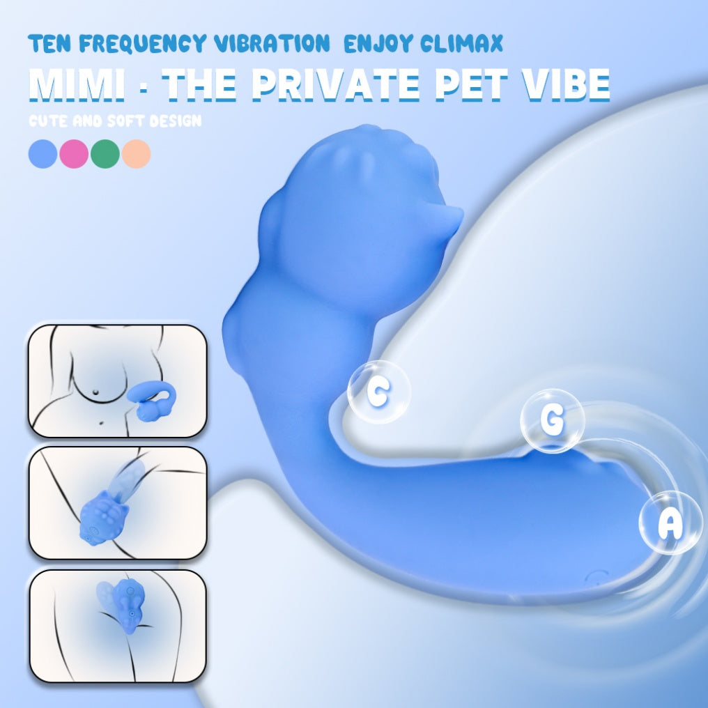 Gemini said Medical Silicone Cat "Mimi" G-Spot Vibrator – Orgasmic Massage Gift for Women Masturbating