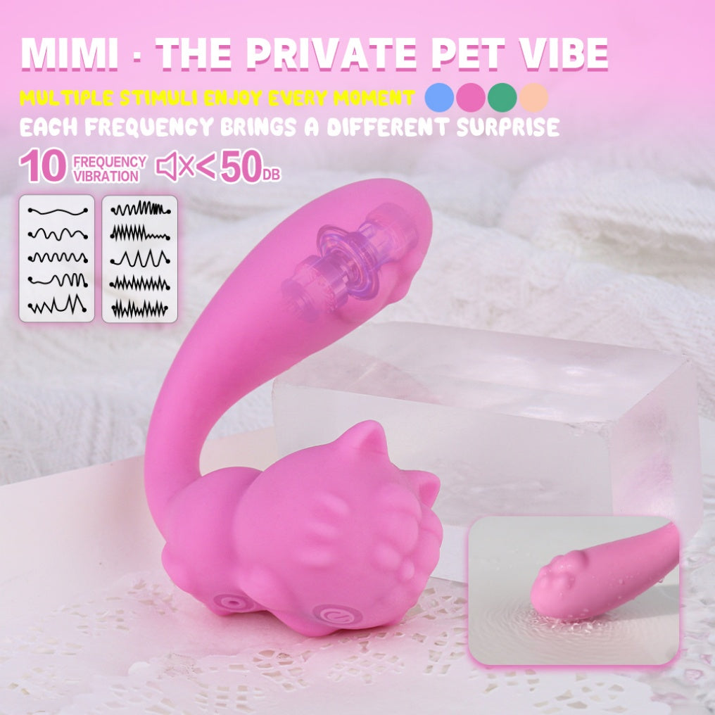 Gemini said Medical Silicone Cat "Mimi" G-Spot Vibrator – Orgasmic Massage Gift for Women Masturbating