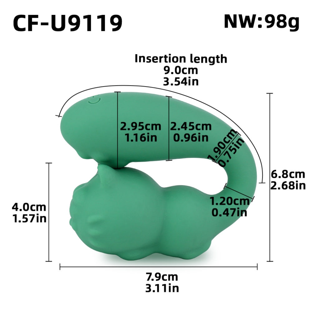 Gemini said Medical Silicone Cat "Mimi" G-Spot Vibrator – Orgasmic Massage Gift for Women Masturbating