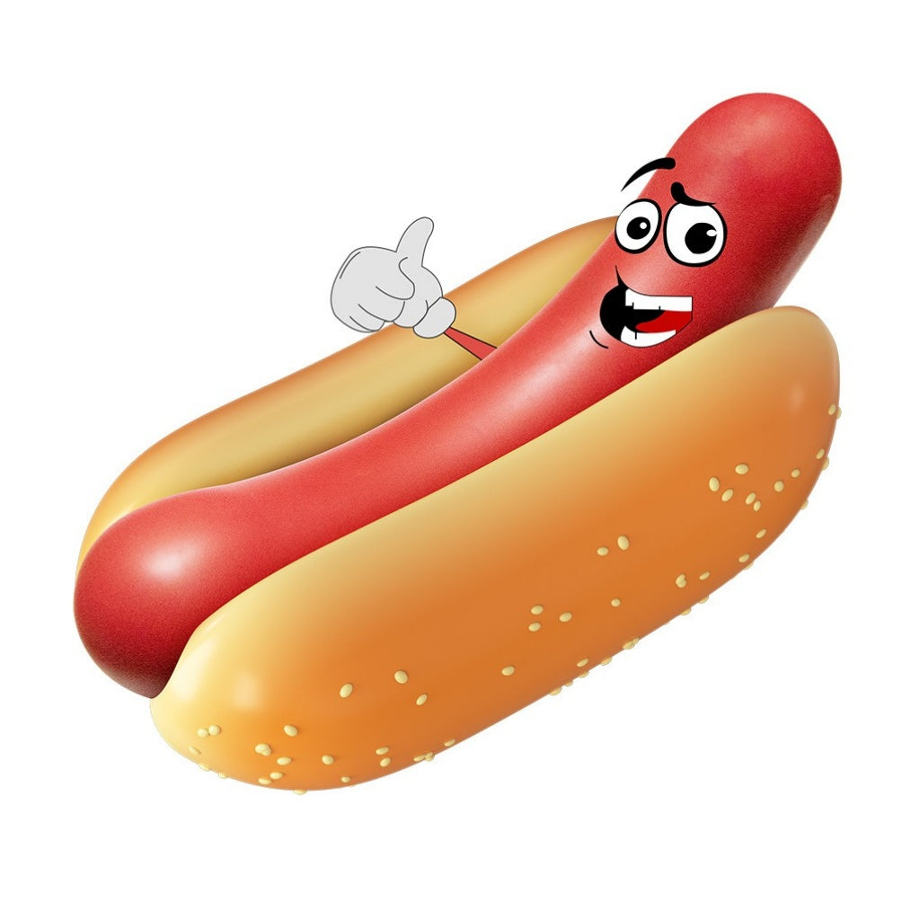 Hot Dog Sausage Silicone Dildo - Discreet Silicone Sex Toys for Women Fetisth Gifts