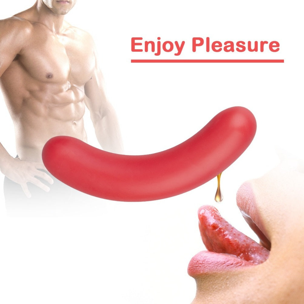 Hot Dog Sausage Silicone Dildo - Discreet Silicone Sex Toys for Women Fetisth Gifts