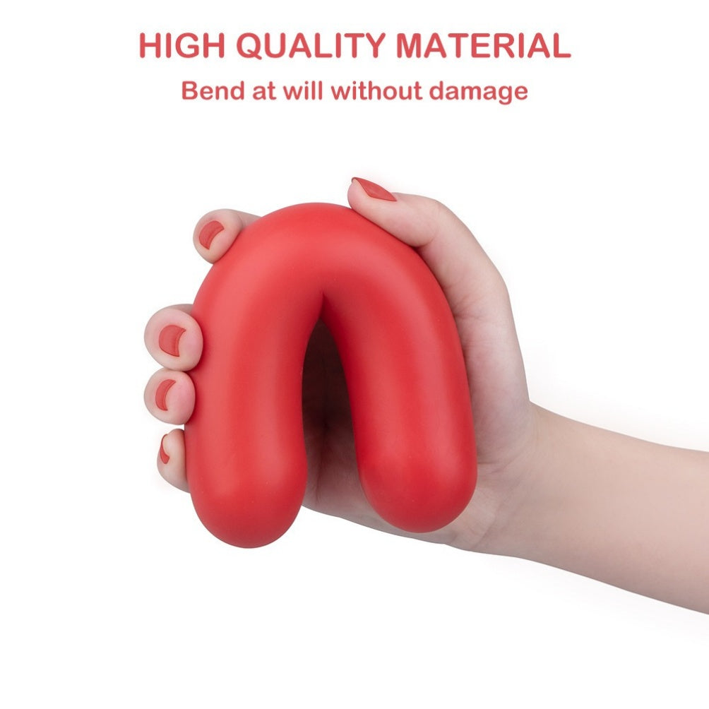 Hot Dog Sausage Silicone Dildo - Discreet Silicone Sex Toys for Women Fetisth Gifts
