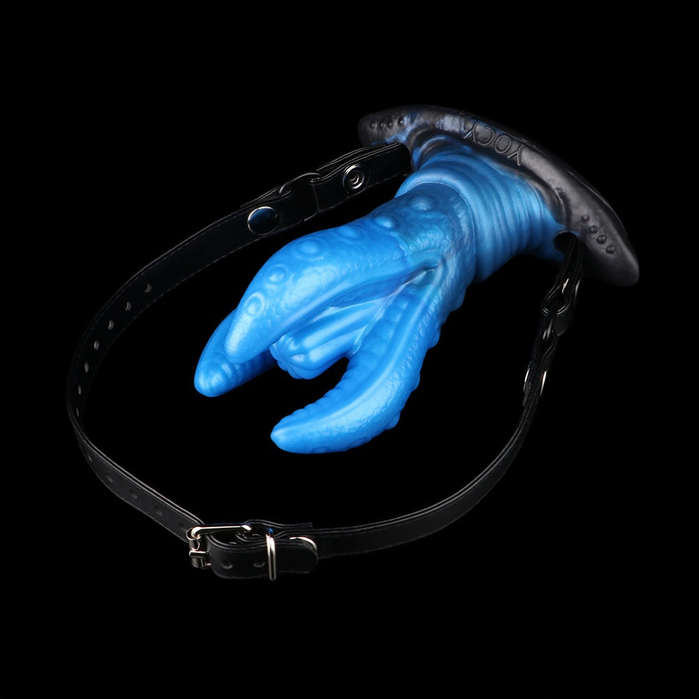 Fantasy Silicone Monster Tentacle Dildo Butt Plug – Strap-on Harness Sex Toy for Women