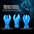 Fantasy Silicone Monster Tentacle Dildo Butt Plug – Strap-on Harness Sex Toy for Women
