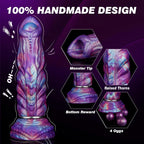 Xenomorph Ovipositor Dildo with 4 Silicone Eggs – Alien Egg-Laying Fetish Toy | Domlust