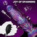 Xenomorph Ovipositor Dildo with 4 Silicone Eggs – Alien Egg-Laying Fetish Toy | Domlust