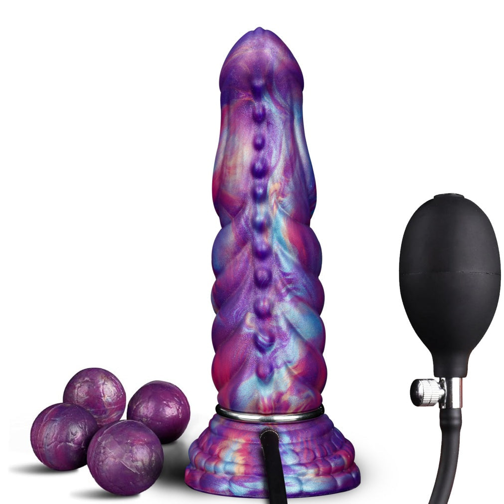 Xenomorph Ovipositor Dildo with 4 Silicone Eggs – Alien Egg-Laying Fetish Toy | Domlust