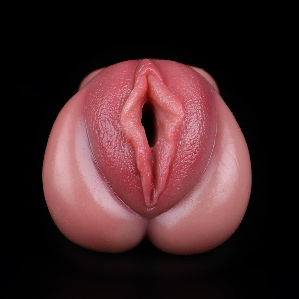 Big Labia Pocket Pussy – Realistic Silicone Male Masturbator | Domlust Fetish