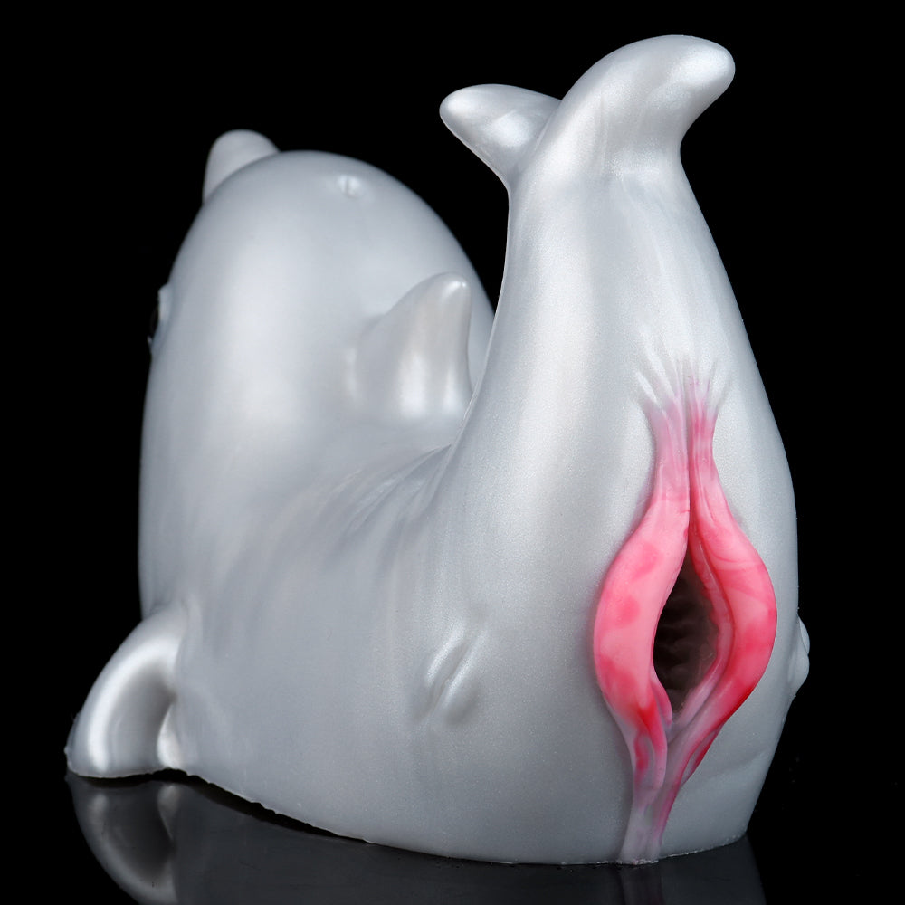 Dolphin Silicone Mini Sex Doll - Realistic Cute Pocket Pussy for Men Masturbation