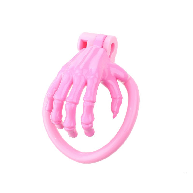 Skeleton Hand Chastity Cage – Lightweight Resin Male Chastity Device