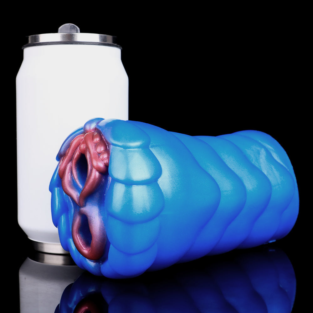 Fantasy Beast Dual Pocket Pussy – Vibrating Bullet Dual Vaginal Masturbator | Domlust