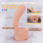 ELI Elephant Silicone Wand Vibrator-Orgasmic Massage & G-Spot Sex Toy for Women Masturbating