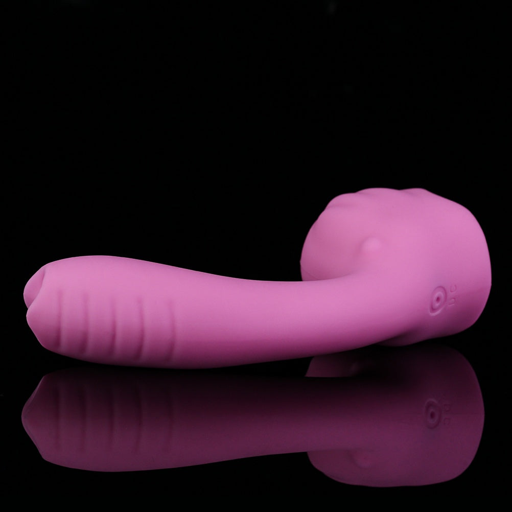 ELI Elephant Silicone Wand Vibrator-Orgasmic Massage & G-Spot Sex Toy for Women Masturbating