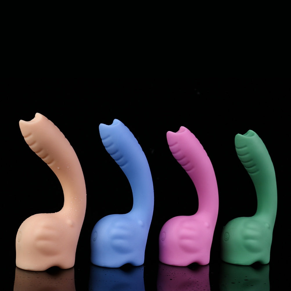 ELI Elephant Silicone Wand Vibrator-Orgasmic Massage & G-Spot Sex Toy for Women Masturbating