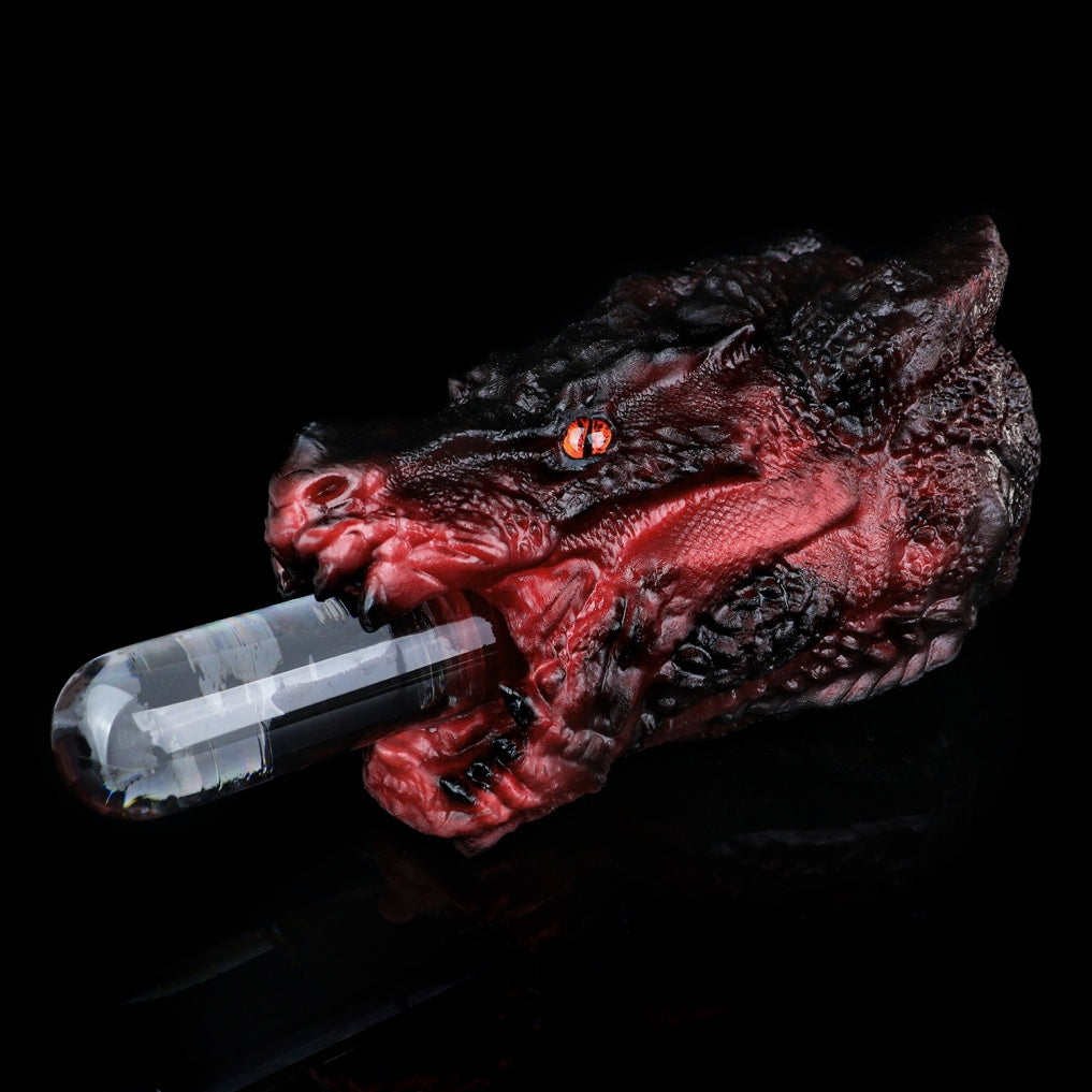 Hell Demon Dragon Head Fantasy Sex Doll – Silicone Alien Masturbating Pussy for Simulated Blowjobs
