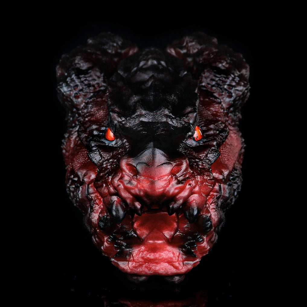 Hell Demon Dragon Head Fantasy Sex Doll – Silicone Alien Masturbating Pussy for Simulated Blowjobs