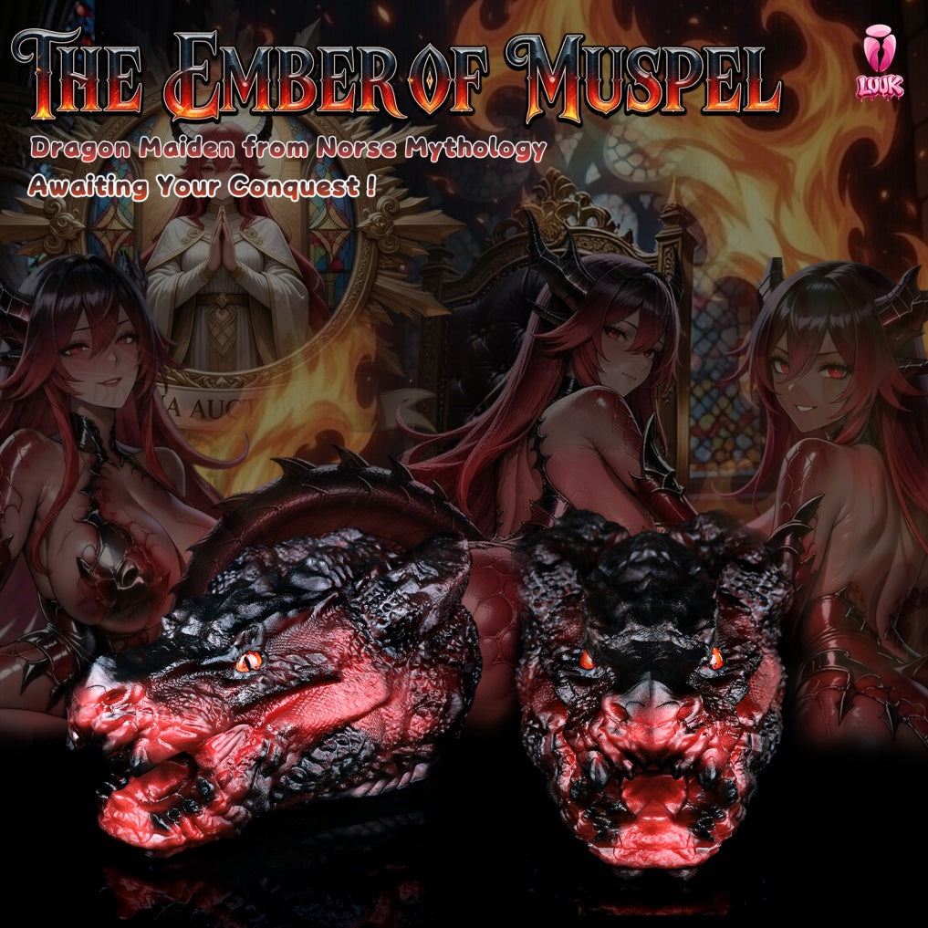 Hell Demon Dragon Head Fantasy Sex Doll – Silicone Alien Masturbating Pussy for Simulated Blowjobs