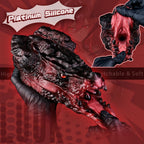 Hell Demon Dragon Head Fantasy Sex Doll – Silicone Alien Masturbating Pussy for Simulated Blowjobs