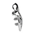 Stainless Steel Cock Torture Device with Removable Spikes | Adjustable Spiked Chastity Cage