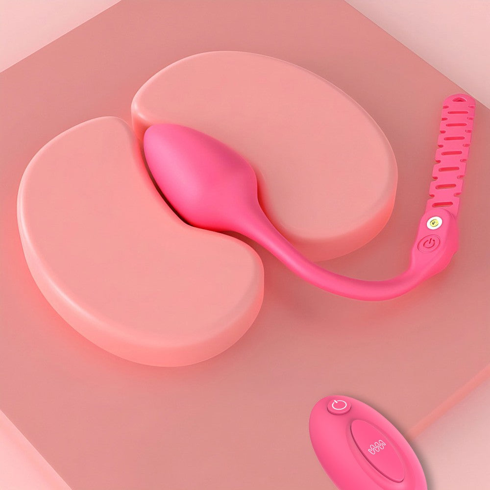 Vibrating Anal Plug for Chastity Cage – Adjustable Strap Prostate Massager with 10 Modes (Remote Control, Silicone)