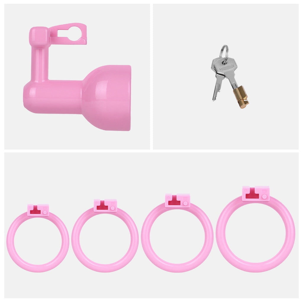 Inverted Negative Resin Cage – Precision Control | 4 Ring Sizes