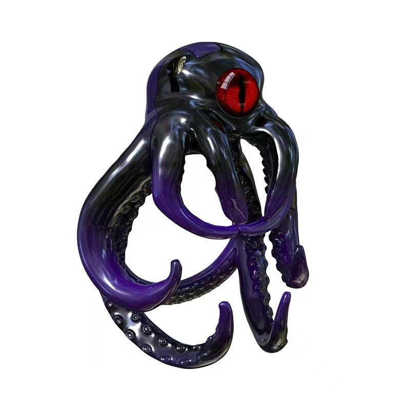 Octopus Kraken Chastity Cage – Tentacle Fantasy Male Chastity Device (44mm / 48mm)