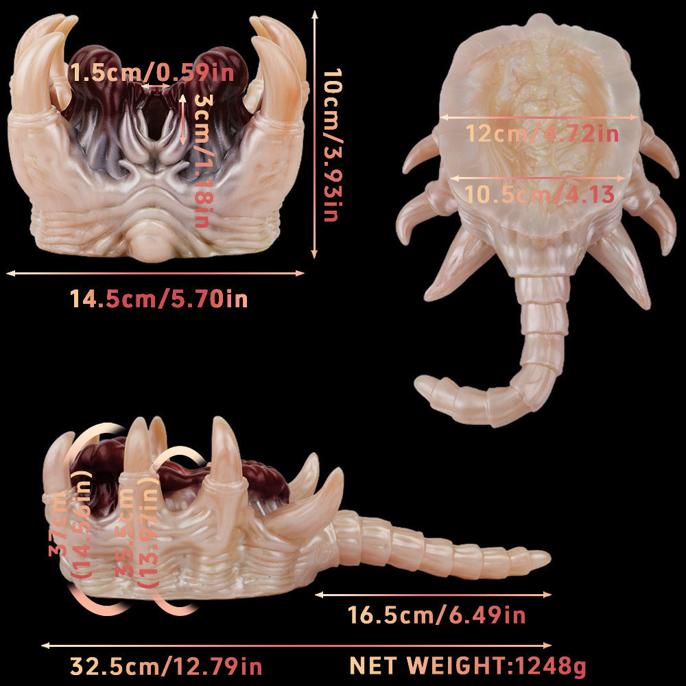 Scutosaurus Fantasy Pocket Pussy Grinder | Premium Silicone Beast Sex Toy