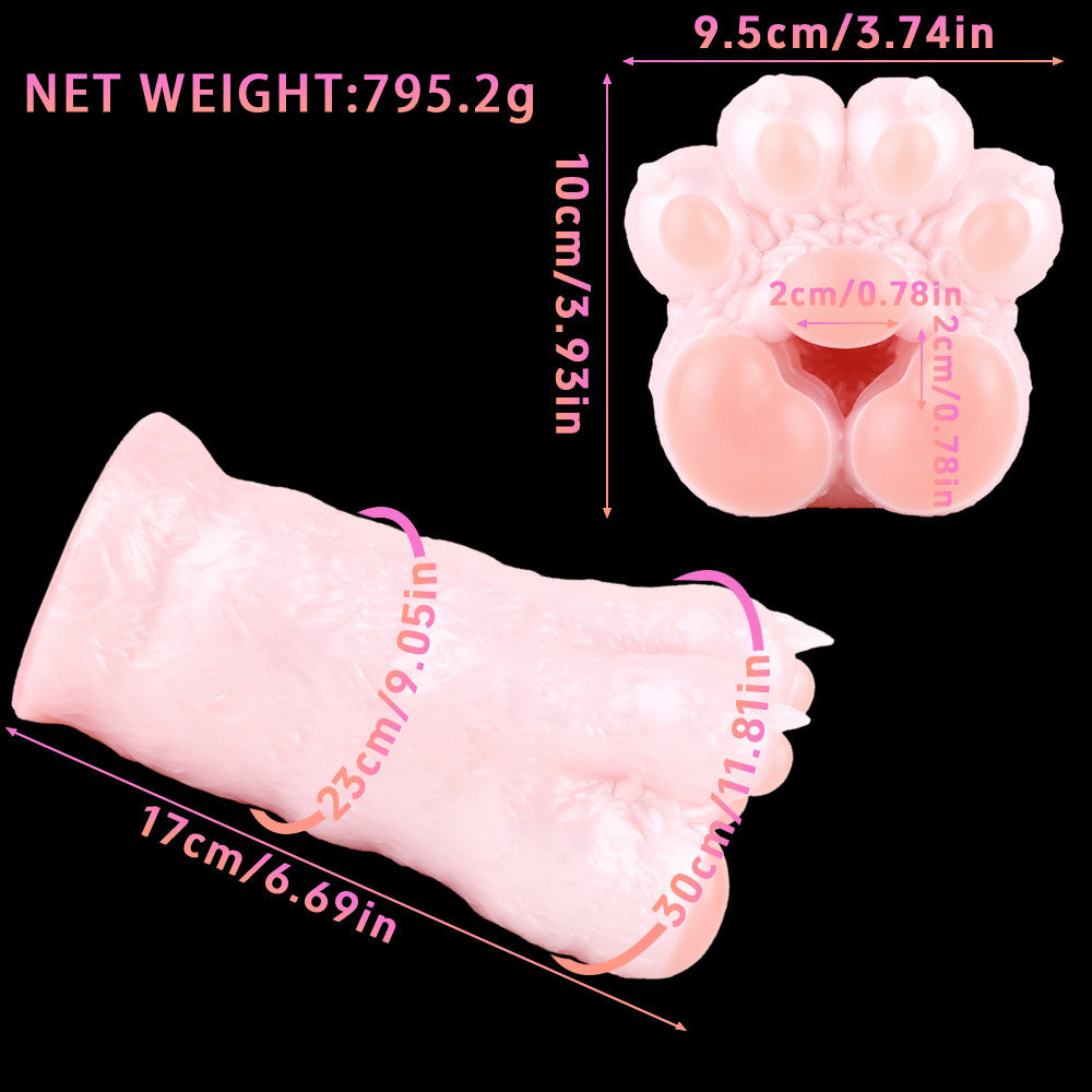 Bear Paw Pocket Pussy | Animal Fantasy Masturbator | Domlust Fetish Silicone