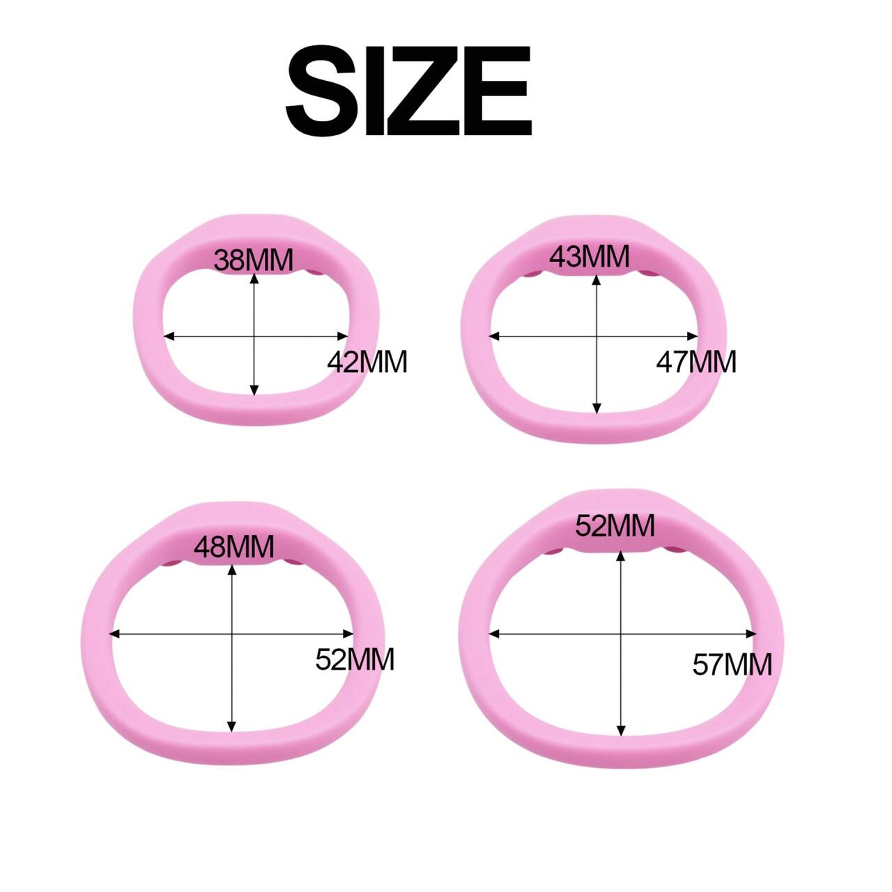 Heart-Detail Ventilated Chastity Cage | Lightweight Resin Control Device