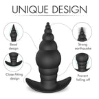 Christmas Tree Vibrating Bullet Anal Plug - Remote Control Prostate Massage Finger Vibrator