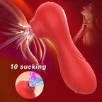 Clit Sucking Vibrator & Magic Wand - Dual-Action Orgasm for Her Pleasure
