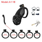 Mesh Ventilated Labia Chastity Cage – Multiple Sizes for All-Day Comfort