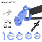Mesh Ventilated Labia Chastity Cage – Multiple Sizes for All-Day Comfort