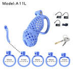 Mesh Ventilated Labia Chastity Cage – Multiple Sizes for All-Day Comfort