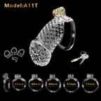 Mesh Ventilated Labia Chastity Cage – Multiple Sizes for All-Day Comfort