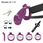 Mesh Ventilated Labia Chastity Cage – Multiple Sizes for All-Day Comfort
