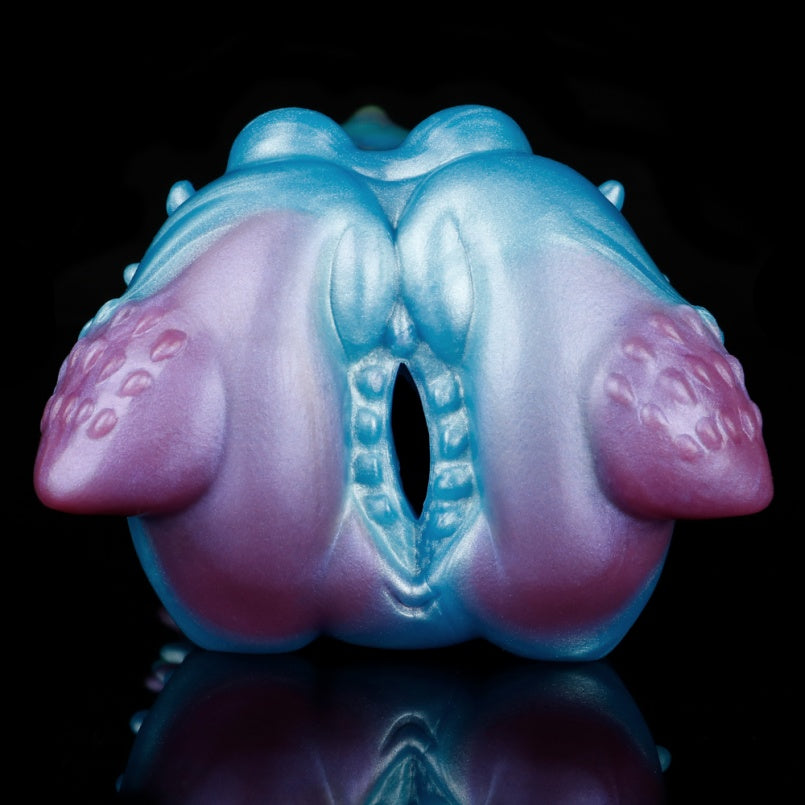 OceanCloud Bunny Fantasy Silicone Blowjobs – Deep Sea Beast-Inspired Male Masturbation Cup
