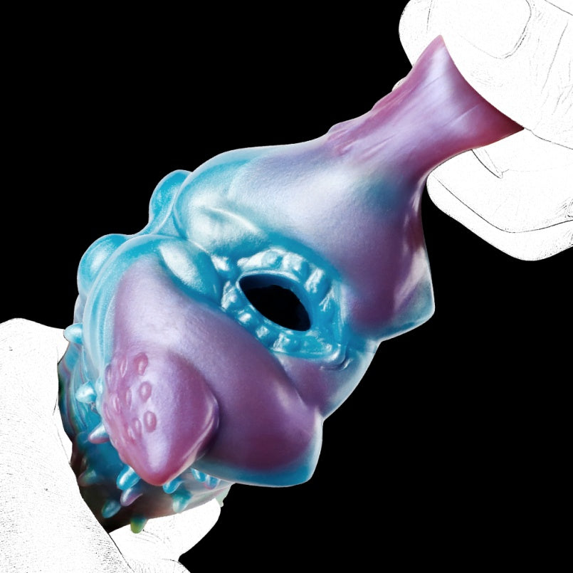 OceanCloud Bunny Fantasy Silicone Blowjobs – Deep Sea Beast-Inspired Male Masturbation Cup