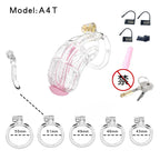 Honeycomb Obedient Chastity Cage – Lightweight Resin, 5 Ring Sizes & Built-in Lock