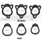 Rope Design Chastity Cage – Artistic Rope-Look Male Lock