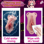 Femboy Silicone Fake Pussy Pants — Wearable Realistic Vagina Strap-On with Bionic Channel