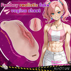 Femboy Silicone Fake Pussy Pants — Wearable Realistic Vagina Strap-On with Bionic Channel