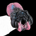 Fantasy Wolf Pussy Pocket Masturbator – Platinum Silicone Beast Fetish Blowjob Sex Toy