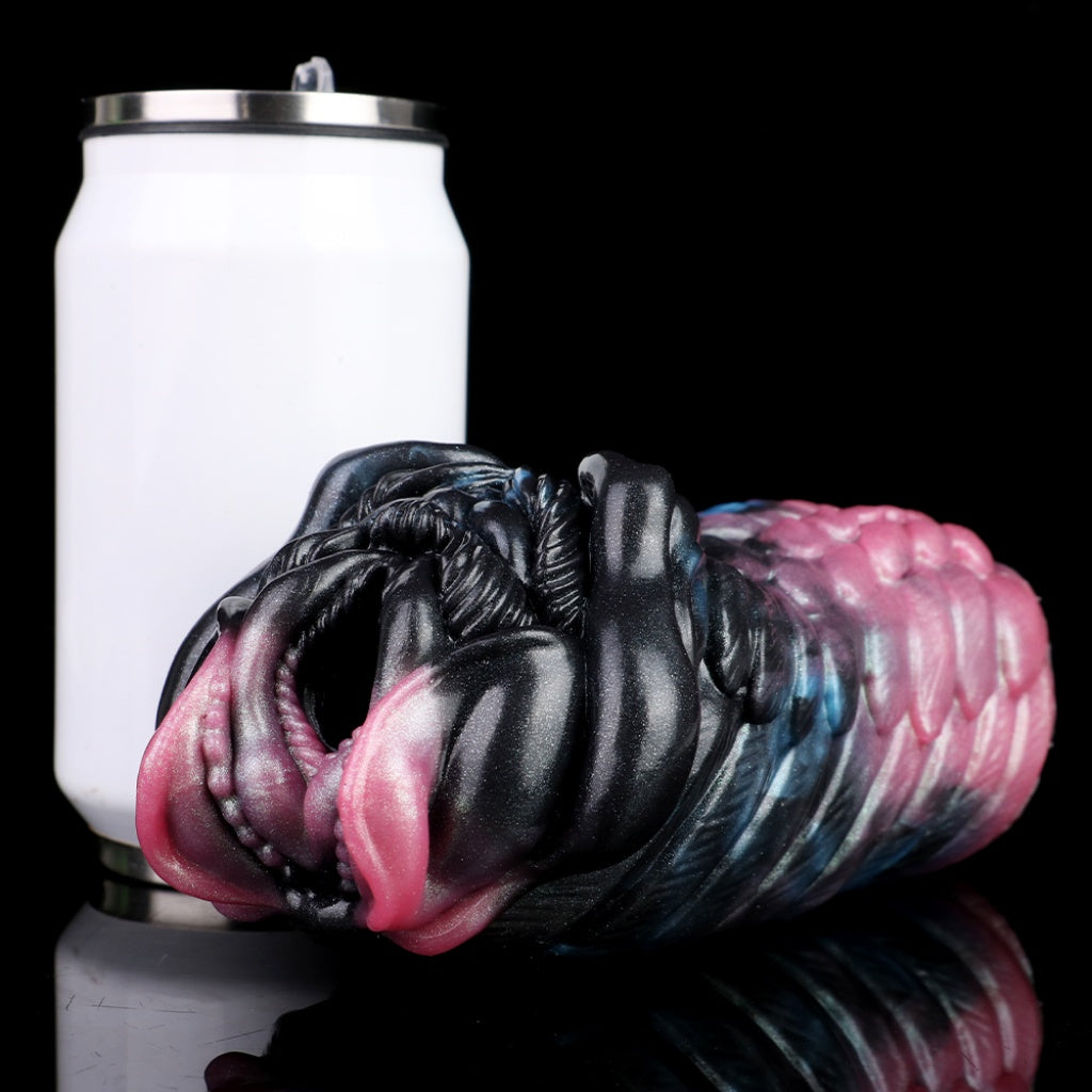 Fantasy Wolf Pussy Pocket Masturbator – Platinum Silicone Beast Fetish Blowjob Sex Toy