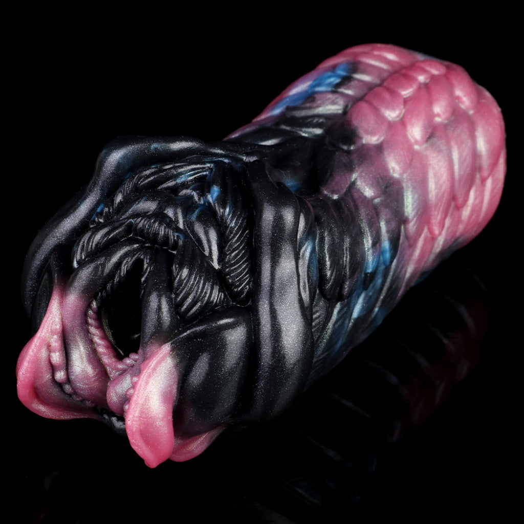 Fantasy Wolf Pussy Pocket Masturbator – Platinum Silicone Beast Fetish Blowjob Sex Toy